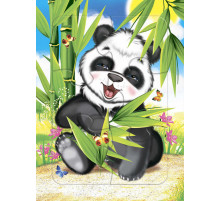 Игра наст. пазл.мал Панда 0+
