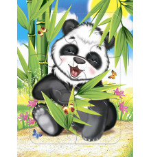 Игра наст. пазл.мал Панда 0+