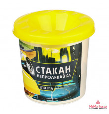 Стакан непроливайка одинарный (10/100) (СН-11, КАРАНДАШИ 2023), СН-11
