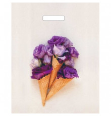 Пакет 38*45+3=60 мкм Цветочный десерт Глянец ВД прор (25/500) 002115