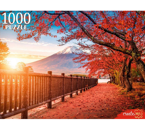 Пр.п.ПАЗЛЫ 1000 элементов. ЯПОНИЯ. ФУДЗИ (арт.ШТП1000-8285)