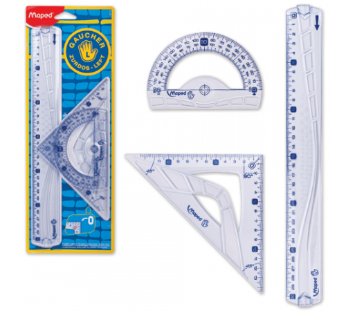 MAPED.Набор GEOMETRIC 3 предм.д/левш.в бл.897118