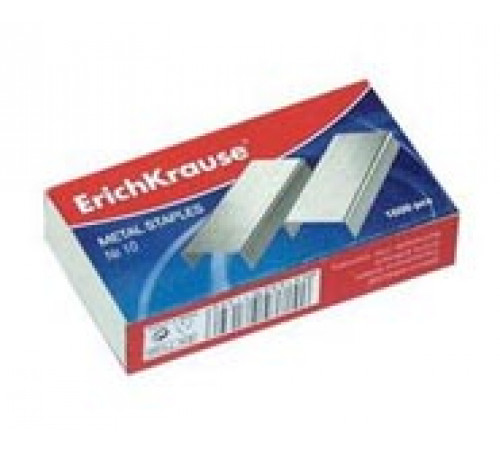 Скобы №10 ErichKrause (коробка 1000 шт.)1188