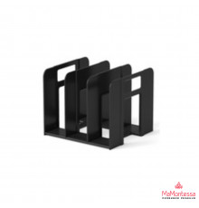 Подставка для бумаг пластиковая ErichKrause Techno, Classic, черный,16589