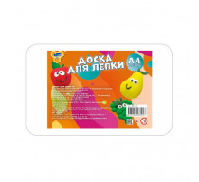 Доска д/лепки А4 белая ЭКОНОМ (100)ДЛ-411