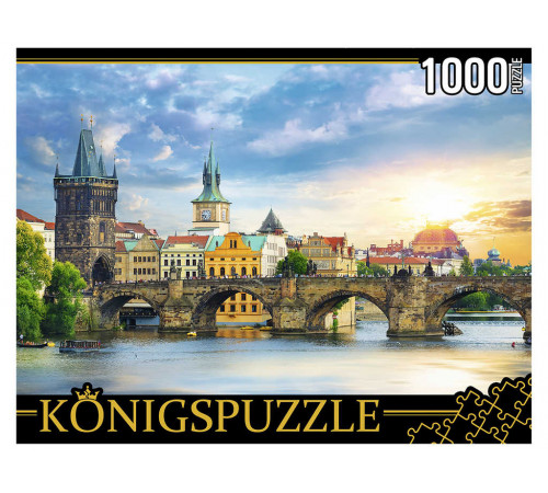 26. Konigspuzzle. ПАЗЛЫ 1000 элементов. ГИK1000-0635 ПРАГА. КАРЛОВ МОСТ 26. Konigspuzzle. ПАЗЛЫ 1000 элементов. ГИK1000-0635 ПРАГА. КАРЛОВ МОСТ