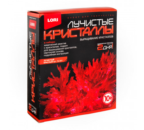 Лк-001 Лучистые кристаллы -Красный кристалл- Лк-001 Лучистые кристаллы -Красный кристалл-