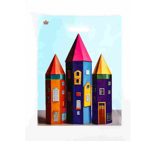 Пакет 31*40=60 Яркие карандаши ВД Глянец прор № 16