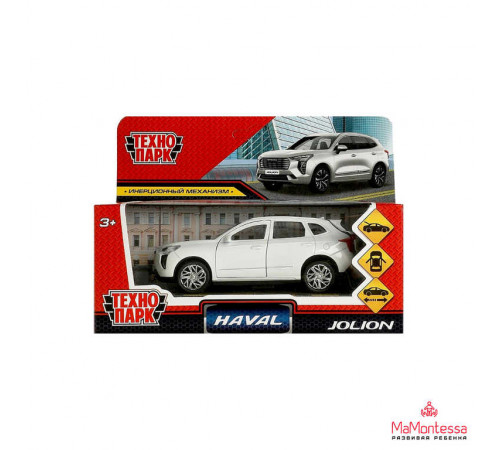 Машина металл haval jolion 12 см, двери, багаж, белый, кор. Технопарк в кор.2*36шт 373407 Машина металл haval jolion 12 см, двери, багаж, белый, кор. Технопарк в кор.2*36шт 373407
