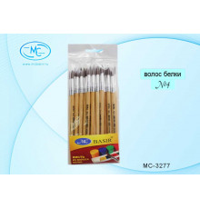 Кисть для рисования белка №4