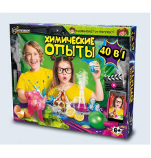 Набор опытов химия, 40-в-1 IQ Эксперимент