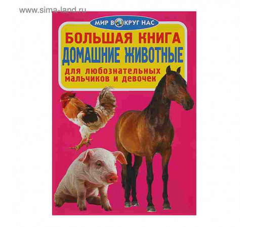 Большая книга. Домашние животные