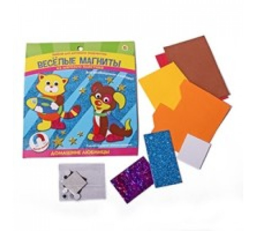 Веселые магниты 2шт. Домашние животные (арт.МИ-8659)