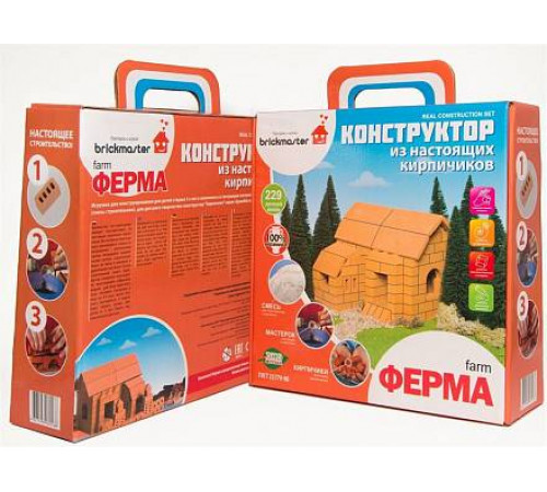 Конструктор керамический Ферма 229 дет. Конструктор керамический Ферма 229 дет.