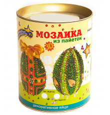 Набор для тв-ва Мозаика из пайеток 3D Декоративное яйцо