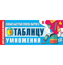 Лучший способ выучить. Самый быстрый способ выучить таблицу умножения