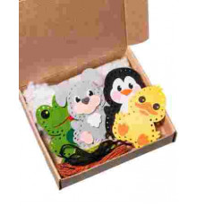 Набор для изготовления игрушек. Зверята. Ф3009