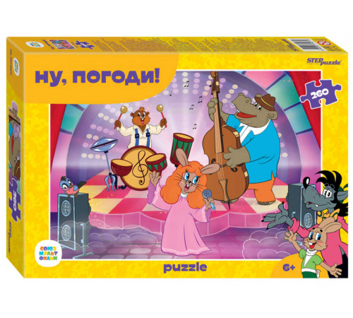 Мозаика -puzzle- 260 -Ну, погоди! (new)- (С-м) 74071 Мозаика -puzzle- 260 -Ну, погоди! (new)- (С-м) 74071
