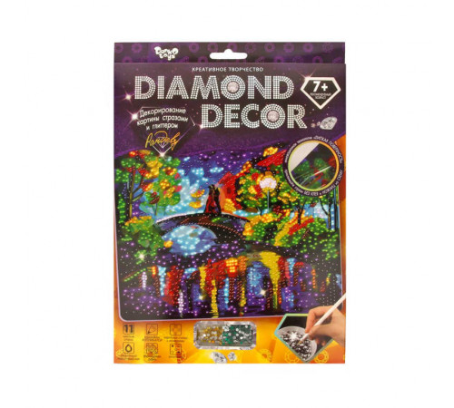 Набор для создания мозаики серии «DIAMOND DECOR» планшетка без рамки