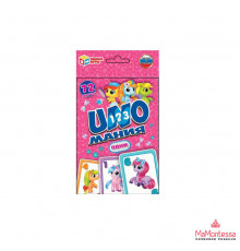 Пони. Уномания. Коробка с европодвесом. Карточки 72 шт. 85х62 мм. Умные игры  в кор.40шт 317711