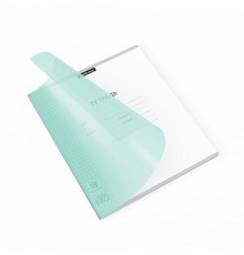 Тетрадь школьная учен. с пластиковой обл. на скобе ErichKrause Классика CoverPrо Pastel 56364