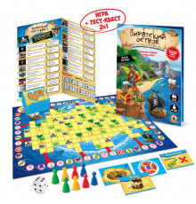 Приключенческая настольная игра в пакете Пиратский остров.