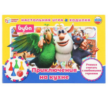 Приключения на кухне. Буба. Настольная игра-ходилка. Умные игры в кор.20шт
