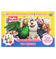 Приключения на кухне. Буба. Настольная игра-ходилка. Умные игры в кор.20шт