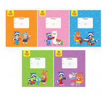 Тетрадь 12л., частая косая линия Мульти-Пульти 