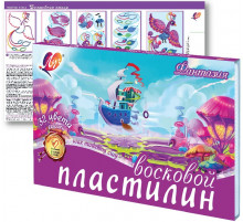 Пластилин мягкий (восковой) -Фантазия- 32 цвета 31С 2066-08