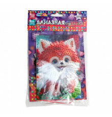 Алмазная мозаика 10*15 см лисёнок (пакет) МУЛЬТИ АРТ