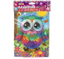 Алмазная мозаика 17*23 сова МУЛЬТИ АРТ в кор.100шт