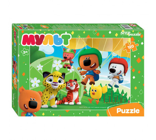 Мозаика -puzzle- 120 -Мульт. Ми-ми-мишки. Сказочный патруль и др. - (0+ Медиа) 75175