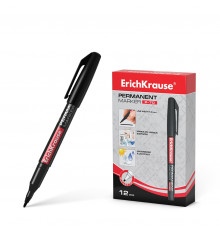 Перманентный маркер ErichKrause®  P-70, цвет чернил черный