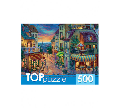 TOPpuzzle. ПАЗЛЫ 500 элементов. ПАРИЖСКАЯ УЛИЦА (арт.ХТП500-4224)