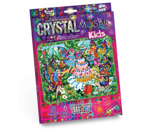 Набор для создания мозаики серии «CRYSTAL MOSAIC KIDs», детские