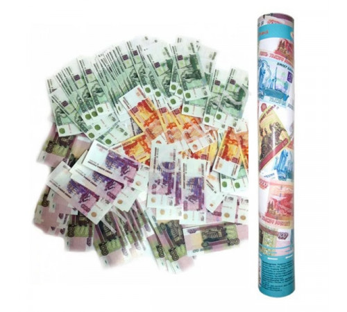 П.Хлопушка Деньги Рубли