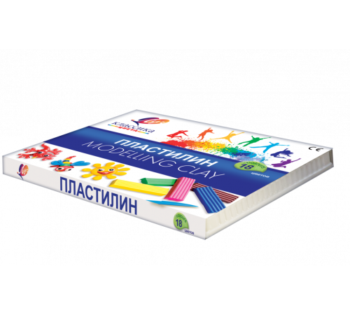 Пластилин -Классика- 18 цв. в коррексе 20С 1330-08 Пластилин -Классика- 18 цв. в коррексе 20С 1330-08