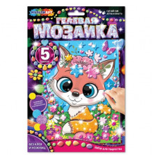 Гелевая мозаика 17*23 см лиса МУЛЬТИ АРТ