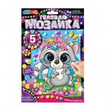 Гелевая мозаика 17*23 см енот МУЛЬТИ АРТ