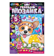 Гелевая мозаика 17*23 см корги МУЛЬТИ АРТ