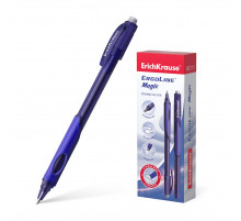Ручка гелевая сo стираемыми чернилами ErichKrause® ErgoLine® Magic Stick&Grip 0.5, цвет  чернил синий  47981