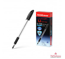 Ручка шариковая ErichKrause® U-109 Classic Stick&Grip 1.0, Ultra Glide Technology, цвет чернил черный (в коробке по 12 шт.) 53743