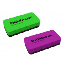Стиратель для досок магнитный ErichKrause® 107x57мм (в коробке по 12 шт.) 44807