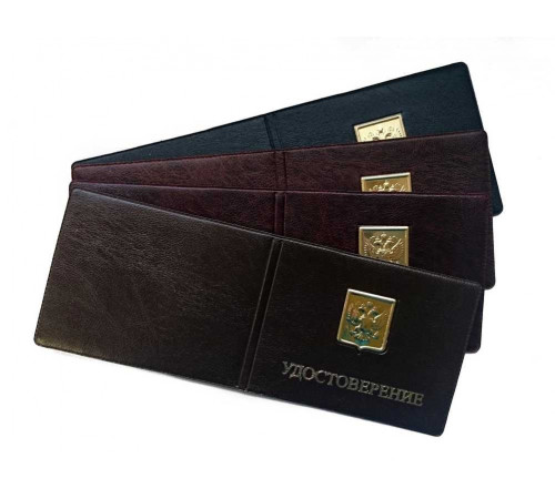 Обложка для пенсионного удостоверения ВК Герб