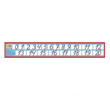 Плакат. Пиши цифры правильно (мини) . Литур.