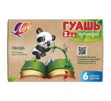 Гуашь - ZOO - 6 цветов по 15 мл 19С 1251-08