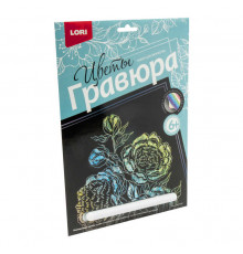 Гравюра большая. Пионы   Гр-592