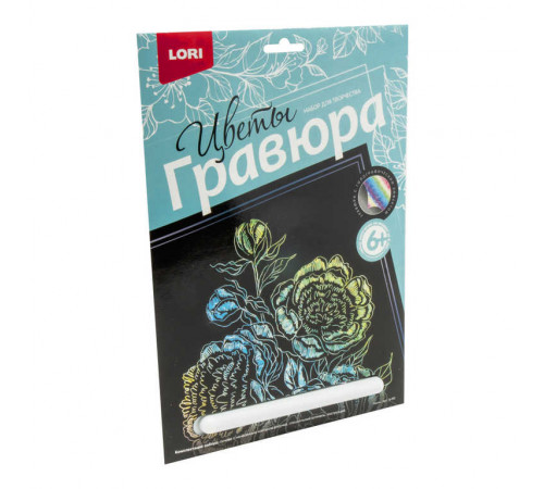 Гравюра большая. Пионы Гр-592 Гравюра большая. Пионы Гр-592