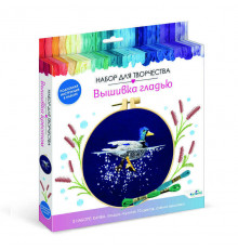 Набор для творчества. Вышивка гладью. Селезень. D15. Арт.07496